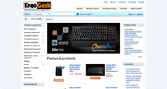 Desktop Screenshot of ergogeek.com