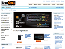 Tablet Screenshot of ergogeek.com